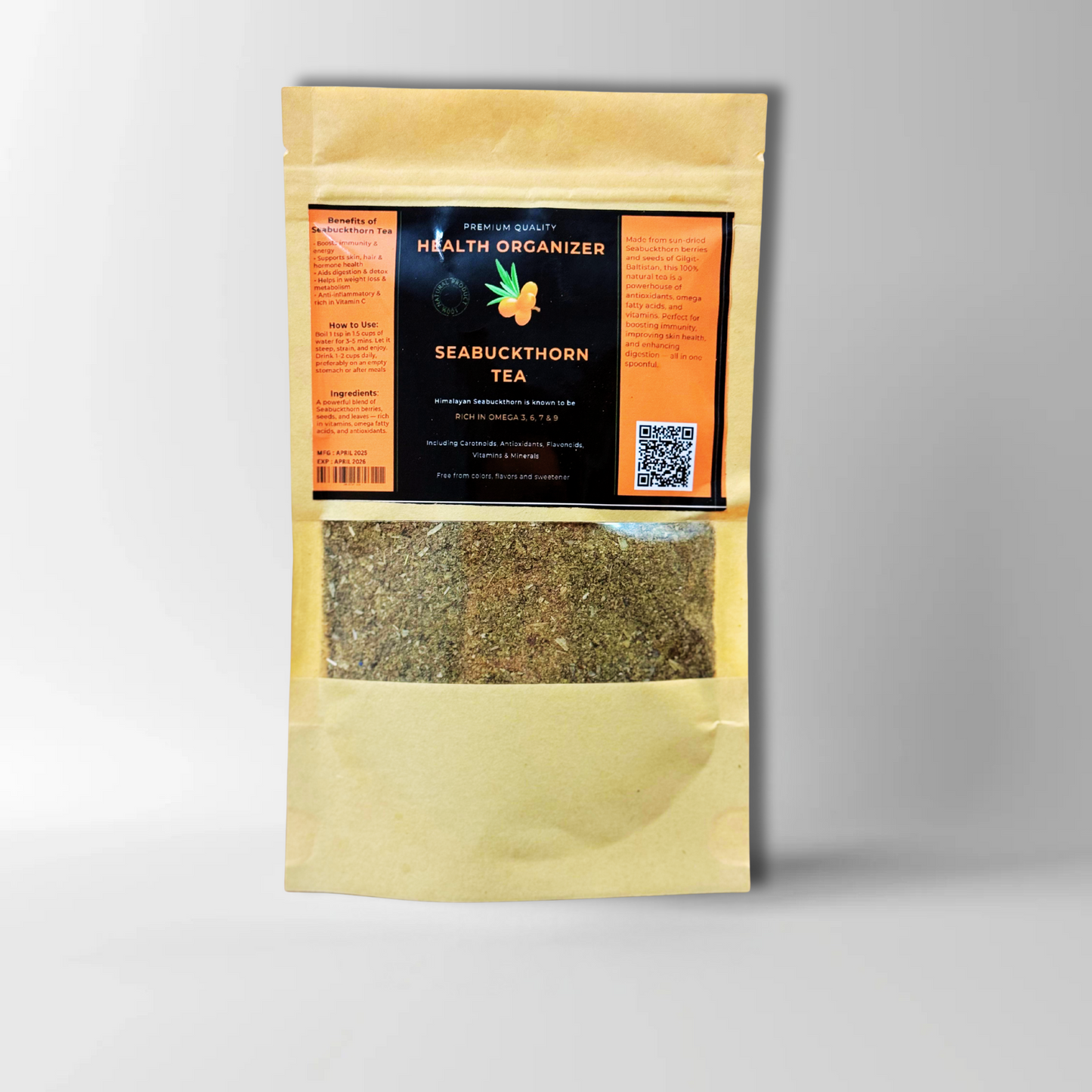 Sea Buckthorn Tea (Baltistani Traditional Tea) - 100 g