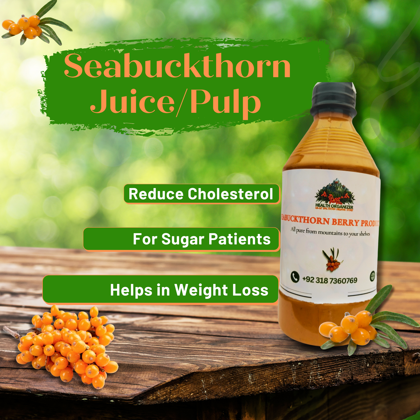 Sea Buckthorn Pulp