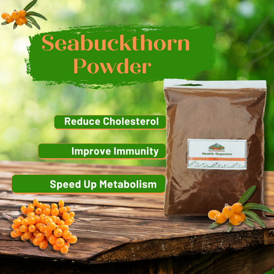 Sea Buckthorn Powder –  | Shop now for a healthy life style, Boosts immunity, Improves eye sight ,Prevents heart disease – 100% pure organic