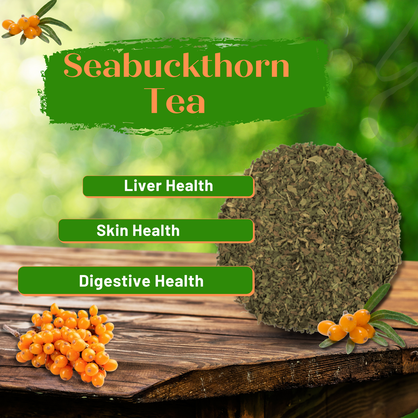 Sea Buckthorn Tea (Baltistani Traditional Tea) - 100 g