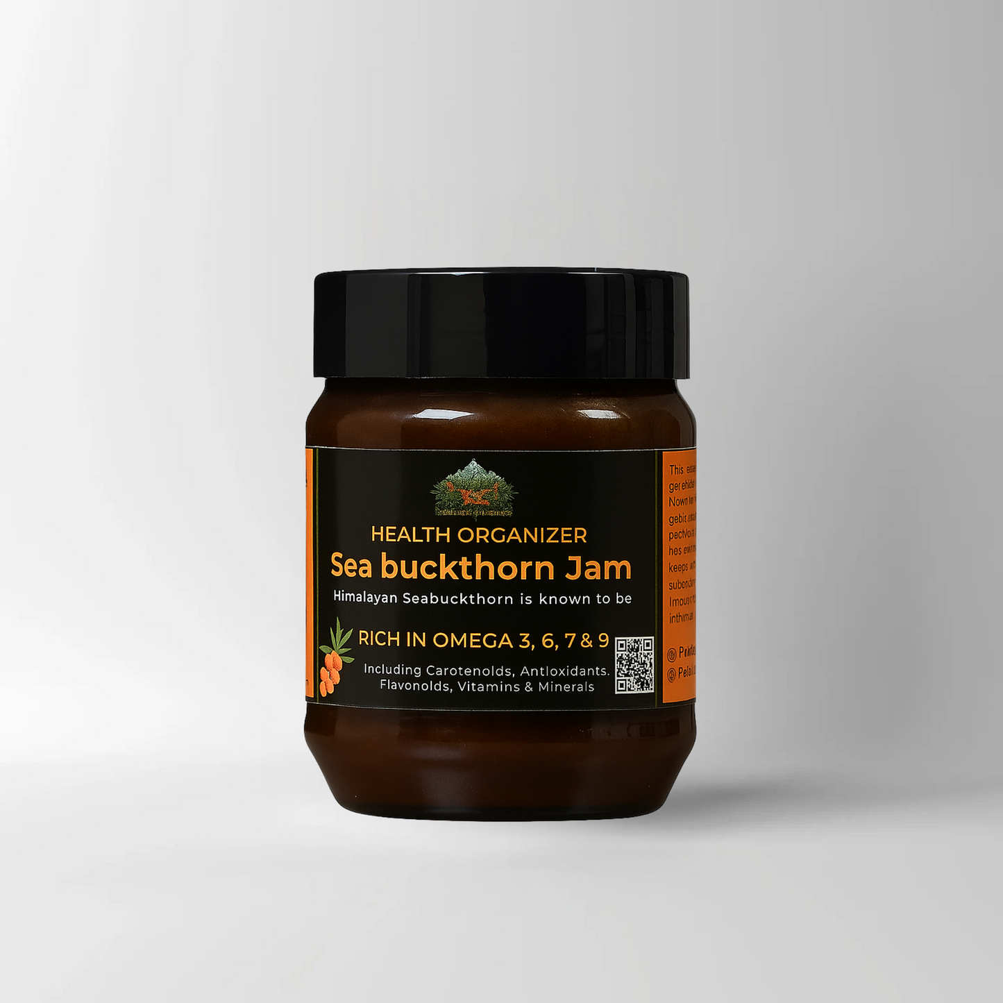 Organic Sea Buckthorn Jam – Superfruit Spread from Gilgit-Baltistan