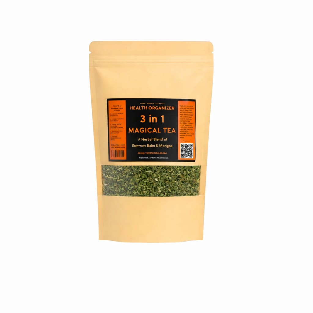 3-in-1 Magical Seabuckthorn Tea - Berry, Leaf & Thyme Infusion | Immunity, Digestion & Relaxation Blend