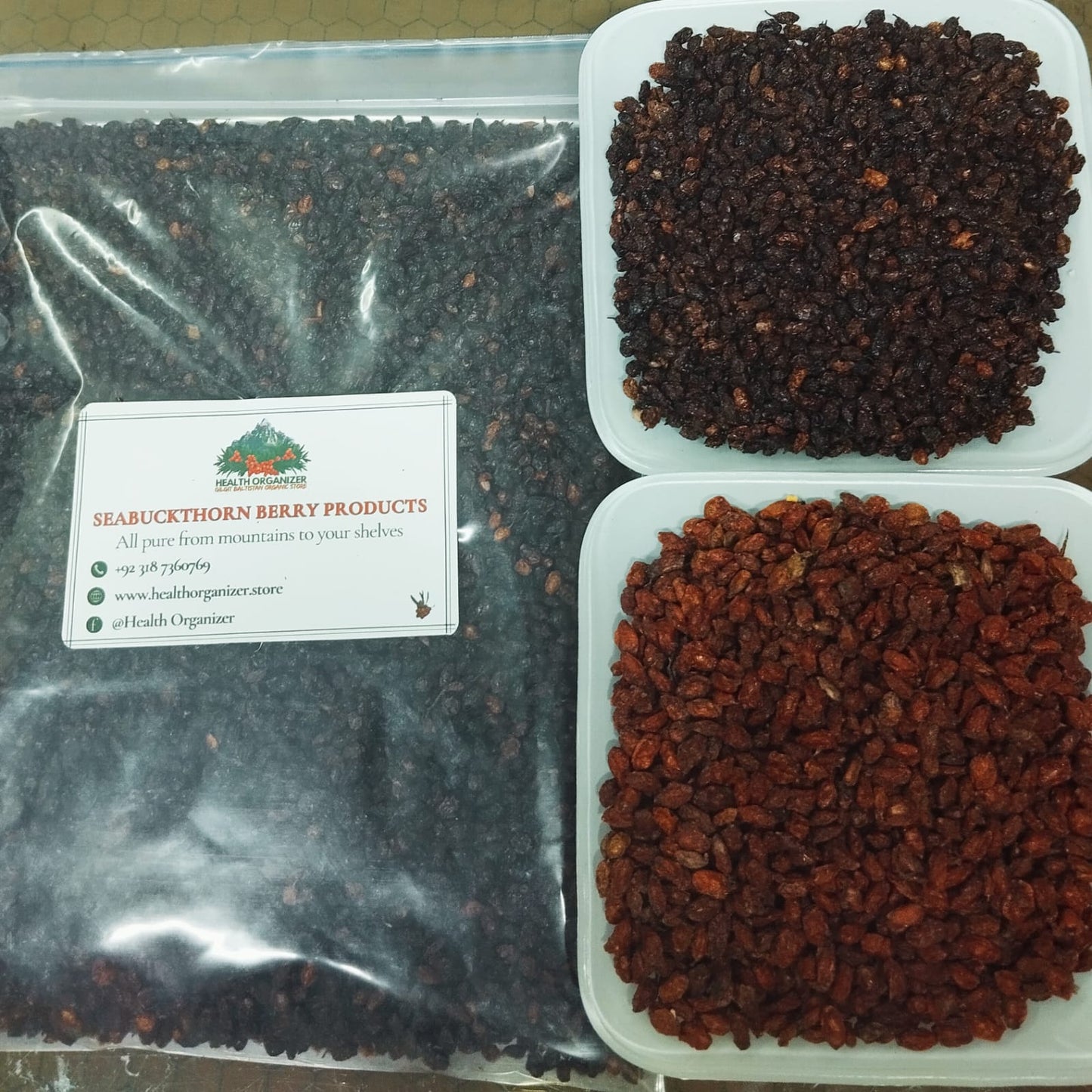 Sea Buckthorn Dried Berries (Manually Cleaned)