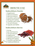 sea buckthorn products