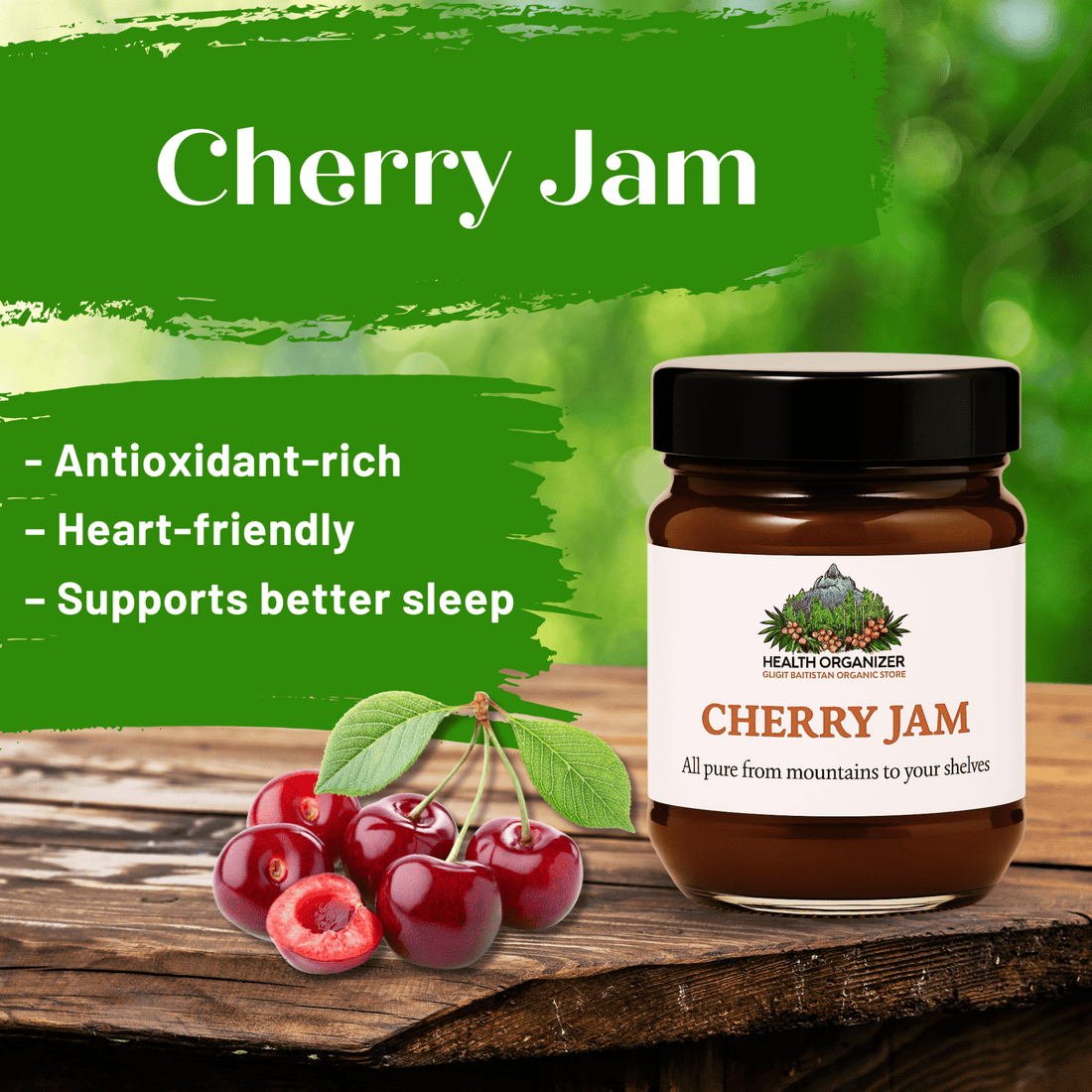 Cherry Jam - Health Organizer Store