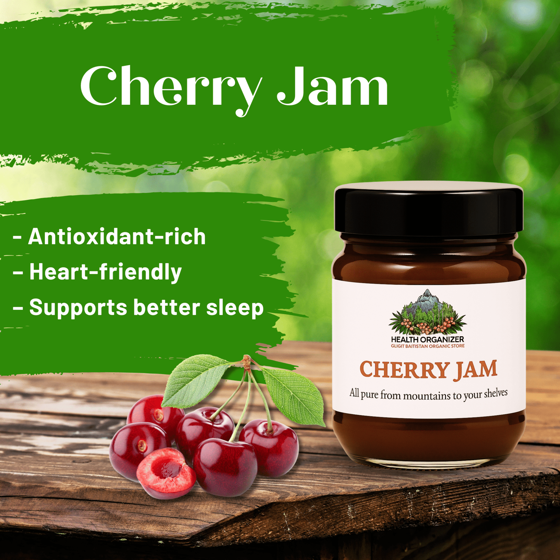 Cherry Jam - Health Organizer Store