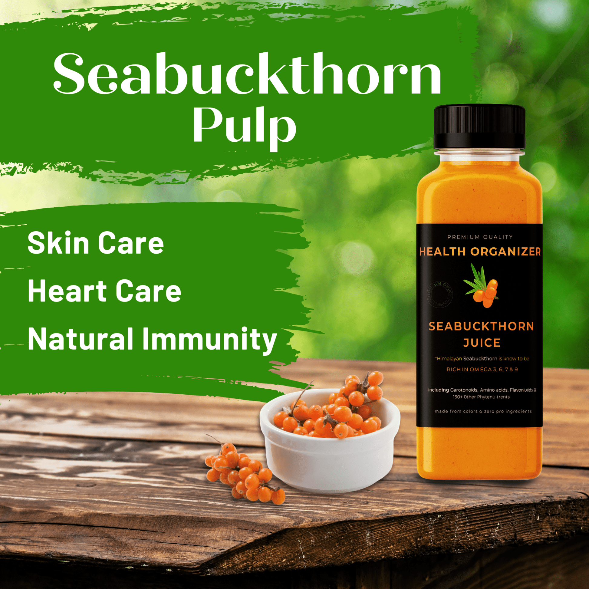 Sea Buckthorn Pulp - Health Organizer Store
