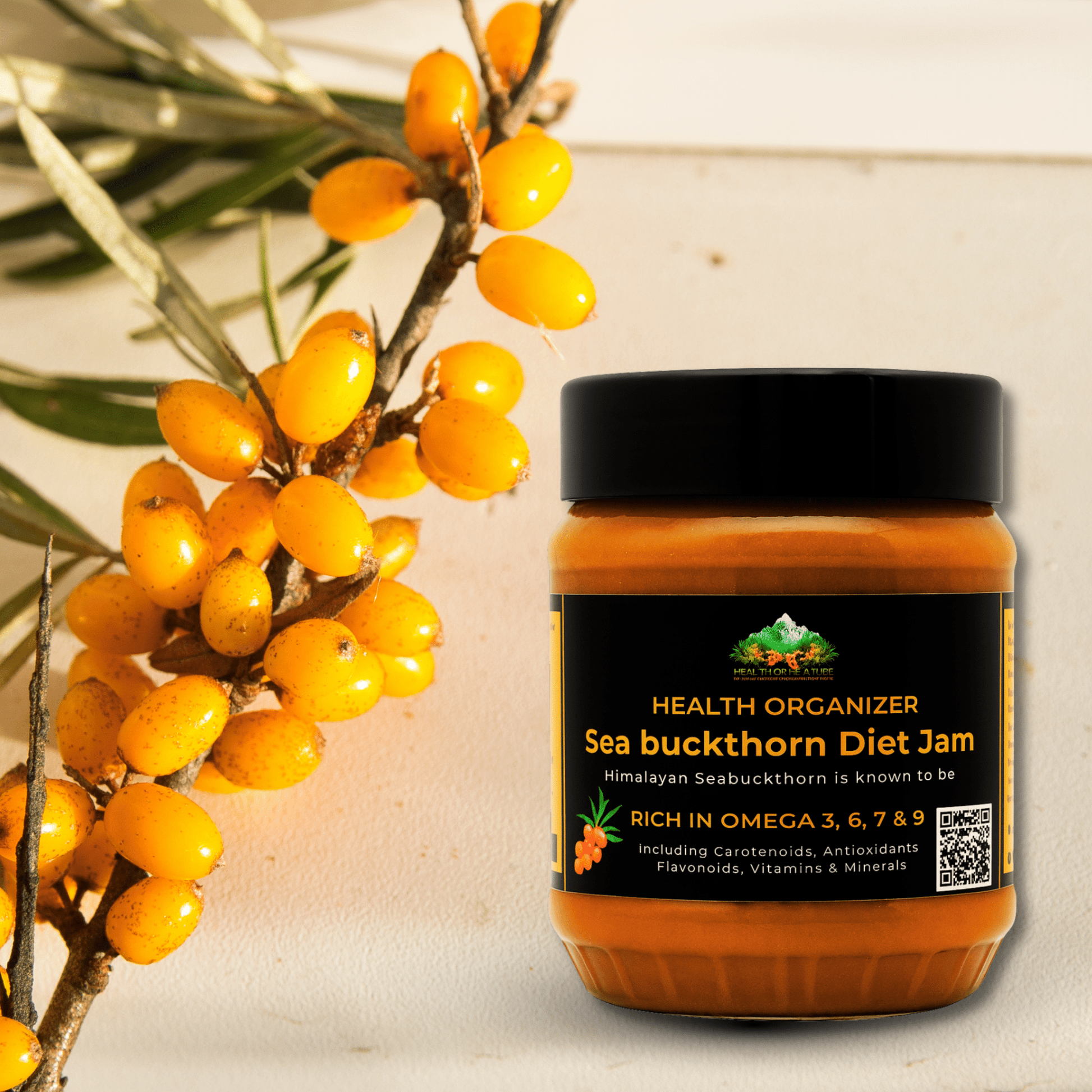 Sugar-Free Sea Buckthorn Diet Jam – Diabetic-Friendly | Buy in Pakistan - Health Organizer Store