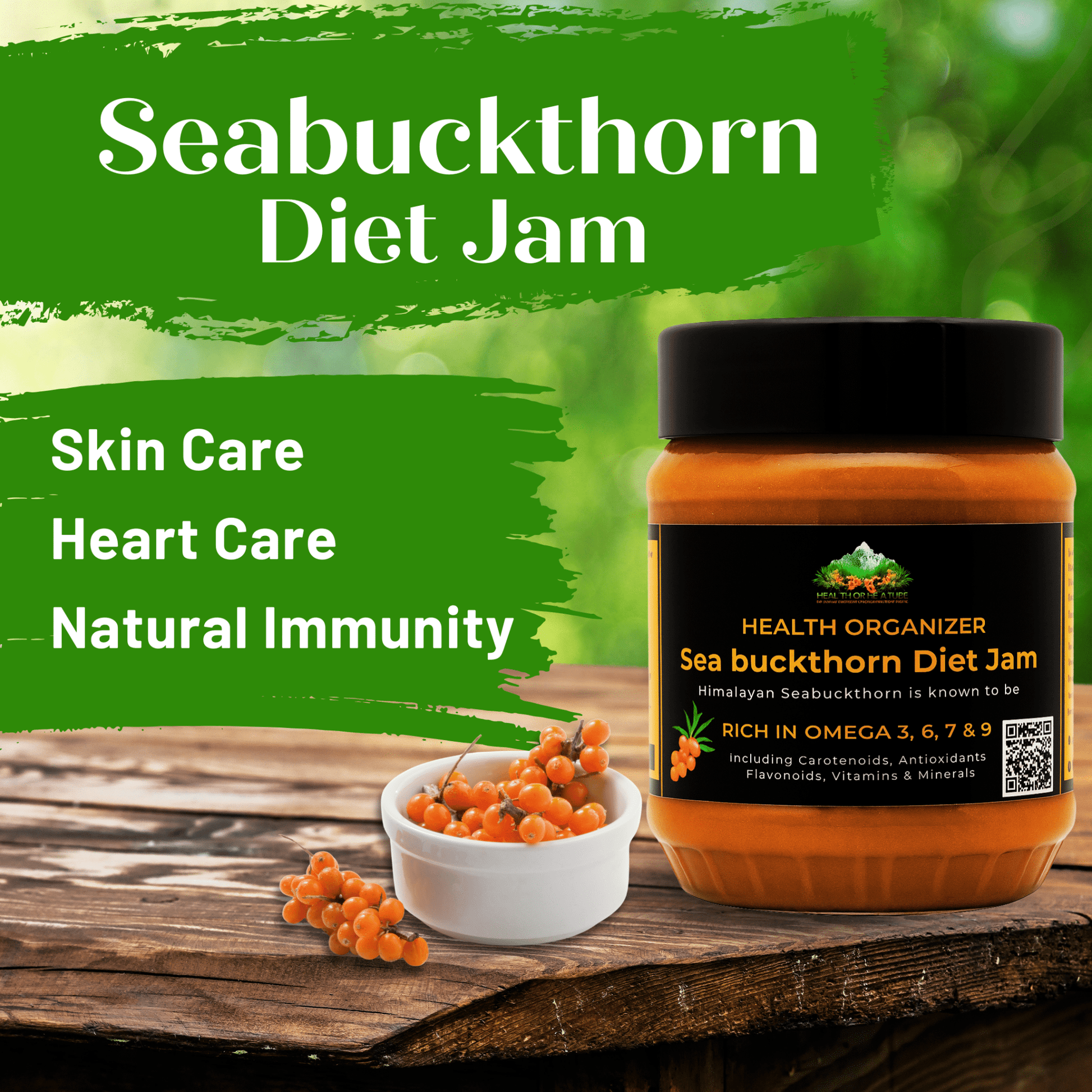 Sugar-Free Sea Buckthorn Diet Jam – Diabetic-Friendly | Buy in Pakistan - Health Organizer Store